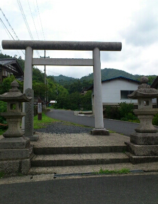 真名井神社の一の鳥居