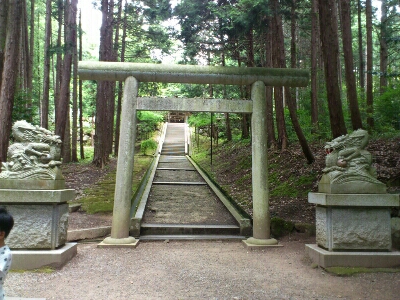 真名井神社の二の鳥居