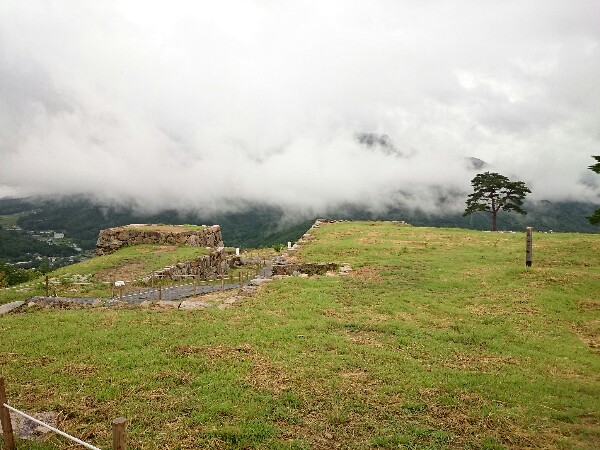竹田城跡の南二の丸