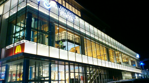 大津サービスエリア下りの外観