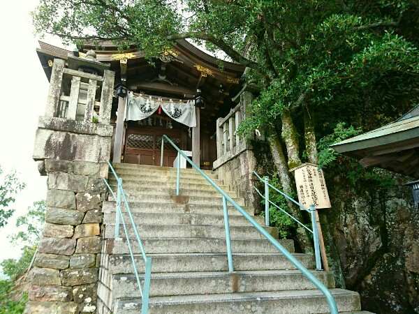 正哉吾勝勝速日天忍穂耳大神を祀る本殿(太郎坊宮)