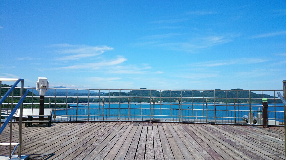 大鳴門橋架橋エディの屋上