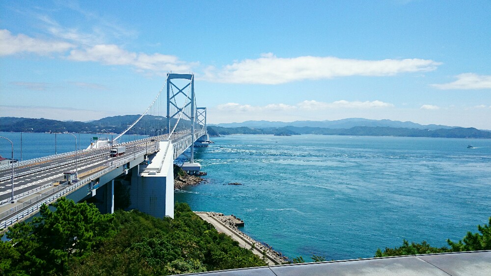 大鳴門橋が見える景色