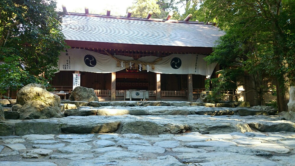 椿大神社の拝殿
