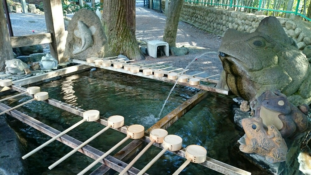 椿大神社の手水舎