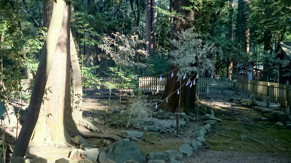 椿大神社の境内にある御船磐座