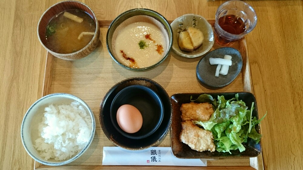 銀俵の大和芋とろろ定食