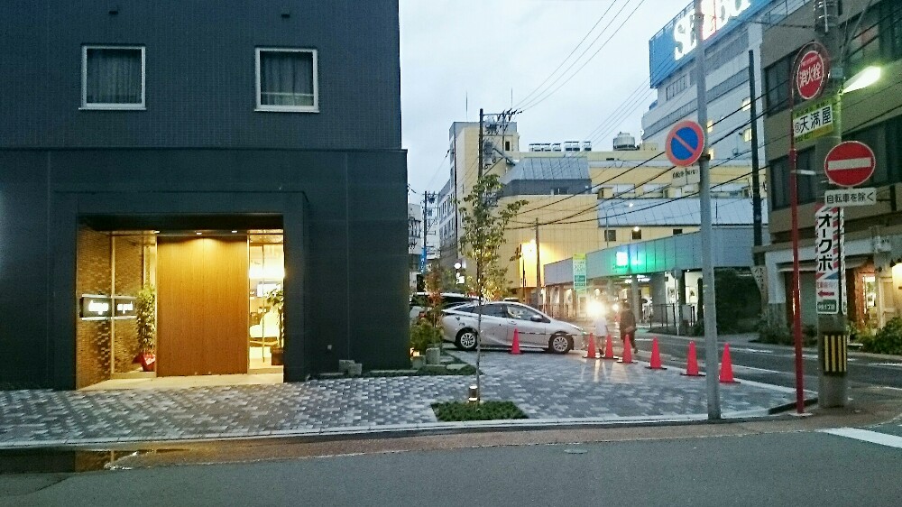 ドーミーイン福井の駐車場の場所