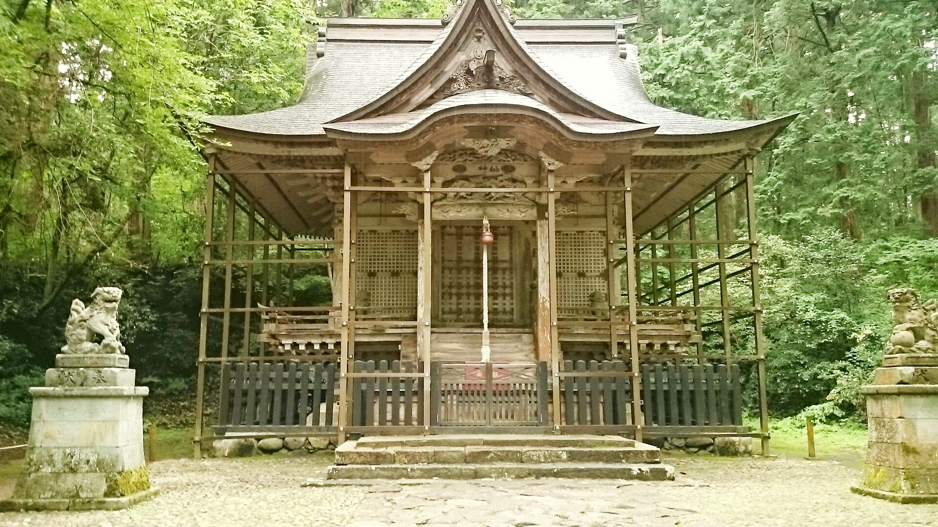 平泉寺白山神社の本殿