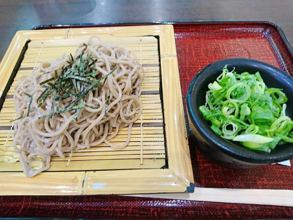 淡路サービスエリアのざるそば