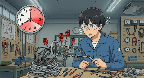 電気工事士の技能試験は時間と正確性の勝負。焦らないことが大事