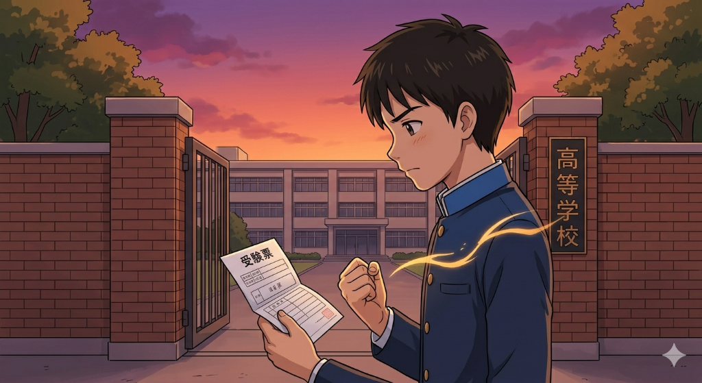 工業高校から高専の4年次編入合格へ意欲を燃やす少年