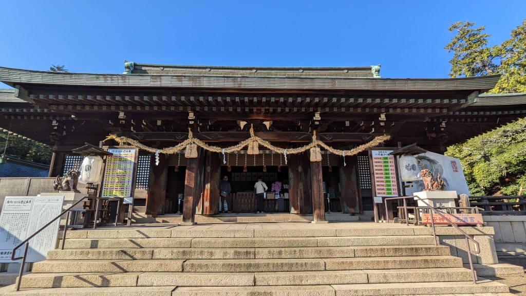 吉備津彦神社の拝殿